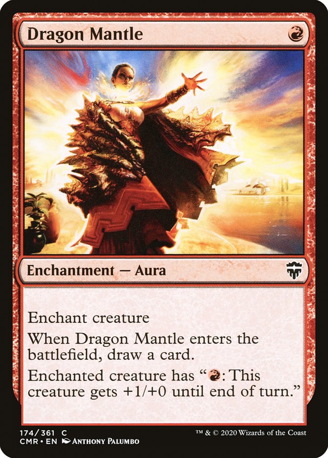 Dragon Mantle [Commander Legends] [Foil]