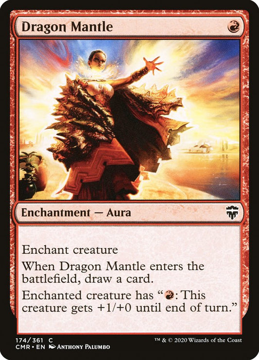 Dragon Mantle [Commander Legends] [Foil]