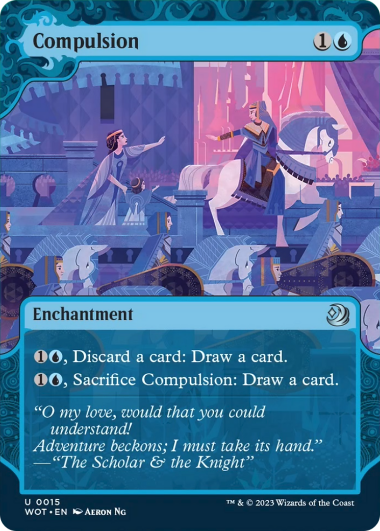 Compulsion [Wilds of Eldraine: Enchanting Tales] [Foil]
