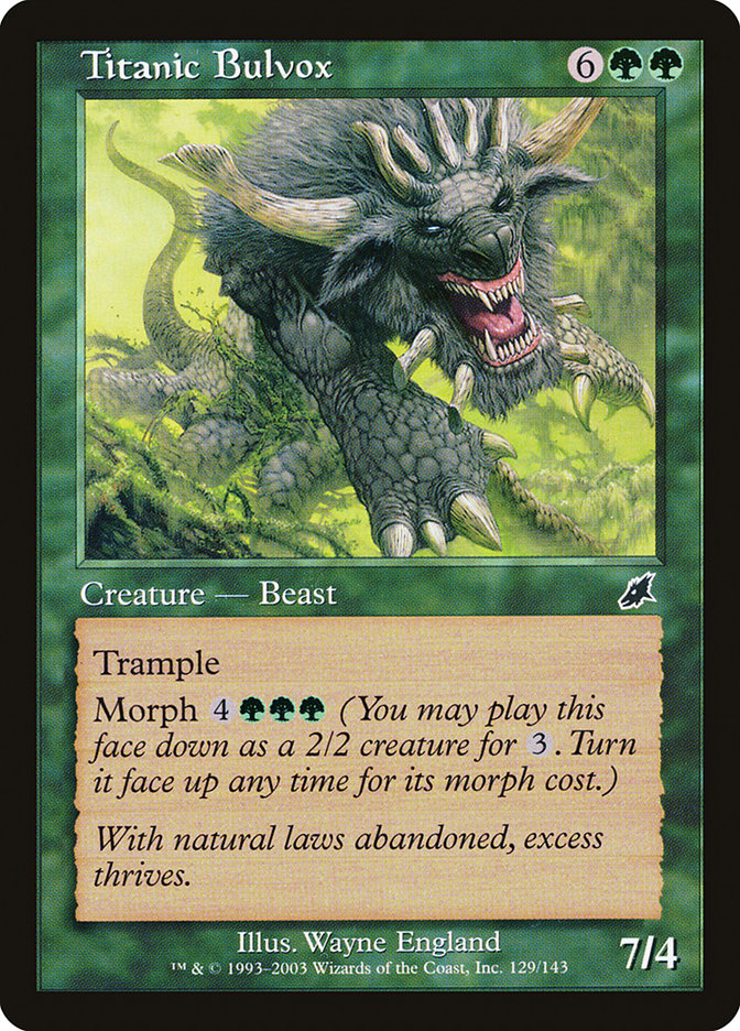 Titanic Bulvox [Scourge] [Foil]