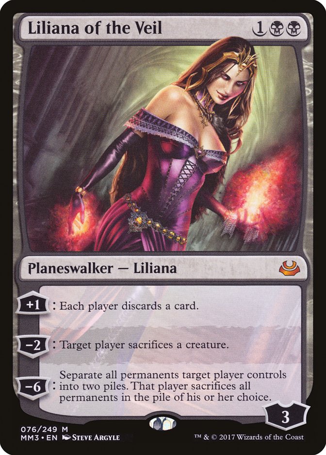 Liliana of the Veil [Modern Masters 2017] [Foil]