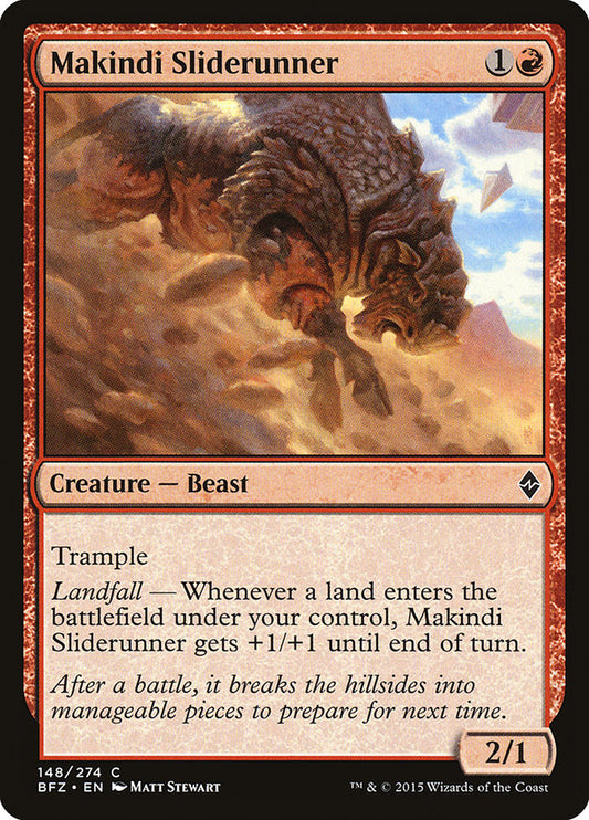 Makindi Sliderunner [Battle for Zendikar] [Foil]