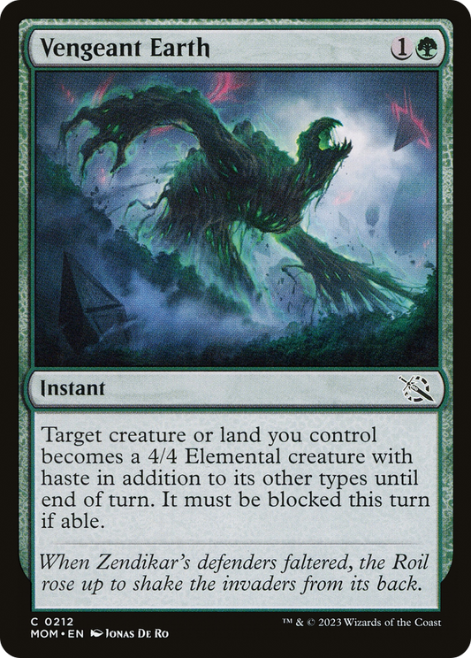 Vengeant Earth [March of the Machine] [Foil]