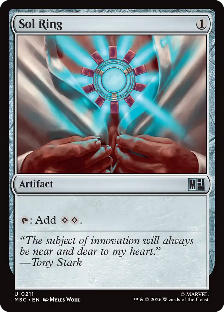Sol Ring (0211) [Marvel Super Heroes Commander]