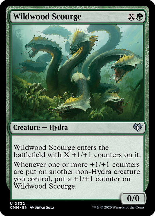 Wildwood Scourge [Commander Masters] [Foil]