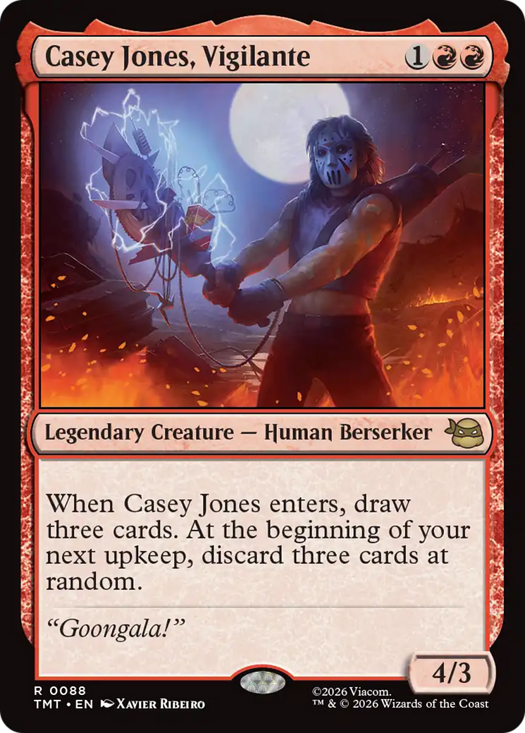 Casey Jones, Vigilante [Teenage Mutant Ninja Turtles] [Foil]