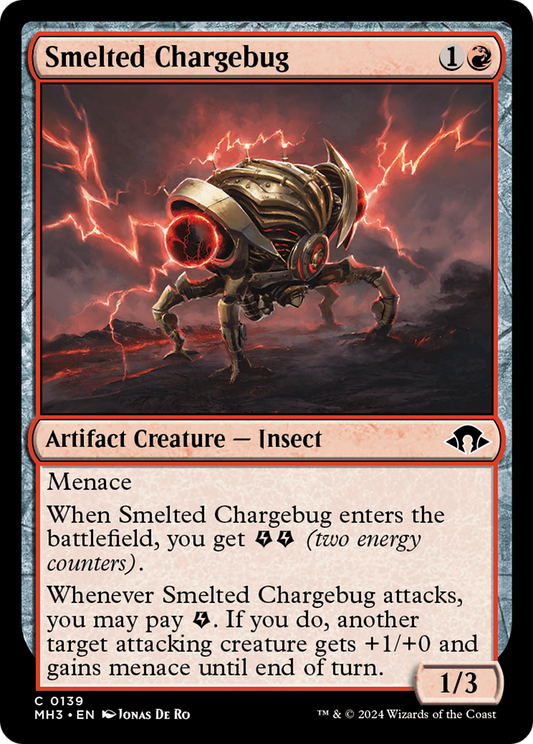 Smelted Chargebug [Modern Horizons 3] [Foil]