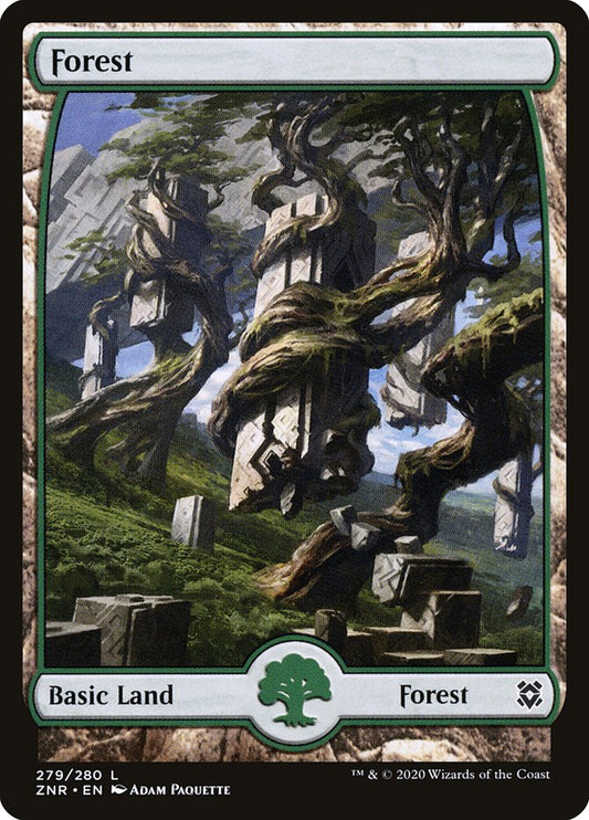 Forest (279) [Zendikar Rising] [Foil]