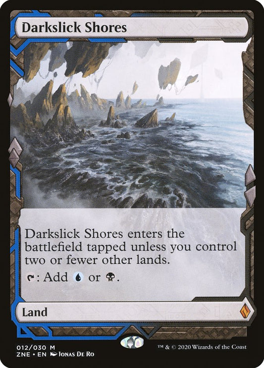 Darkslick Shores (Expeditions) [Zendikar Rising Expeditions] [Foil]