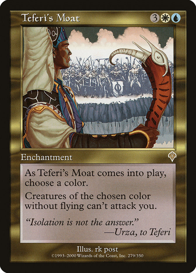 Teferi's Moat [Invasion] [Foil]