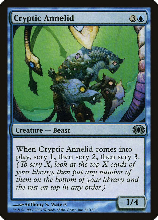 Cryptic Annelid [Future Sight] [Foil]