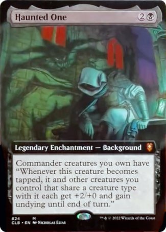 Haunted One (Extended Art) [Commander Legends: Battle for Baldur's Gate] [Foil]