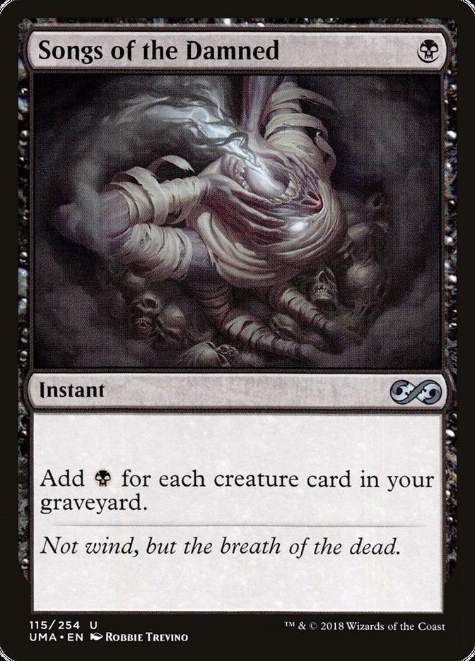 Songs of the Damned [Ultimate Masters] [Foil]