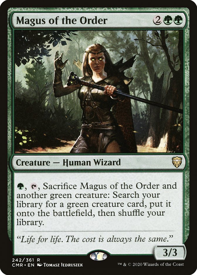 Magus of the Order [Commander Legends] [Foil]