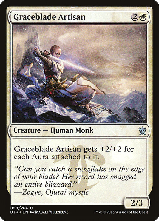Graceblade Artisan [Dragons of Tarkir] [Foil]