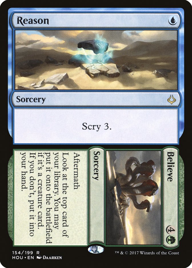 Reason // Believe [Hour of Devastation] [Foil]