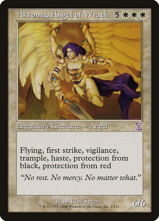 Akroma, Angel of Wrath [Time Spiral Timeshifted] [Foil]