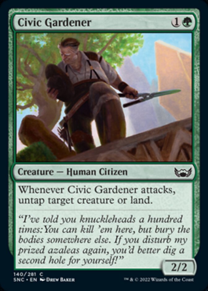 Civic Gardener [Streets of New Capenna] [Foil]