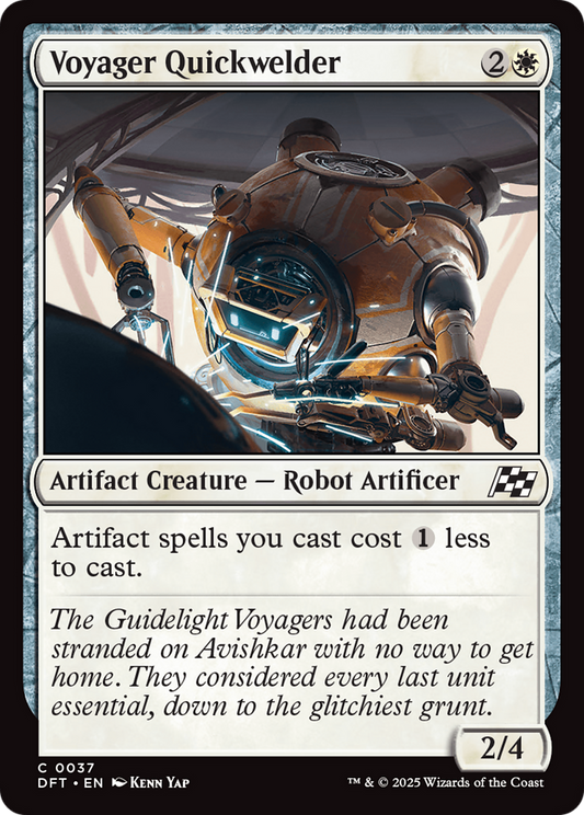 Voyager Quickwelder [Aetherdrift] [Foil]