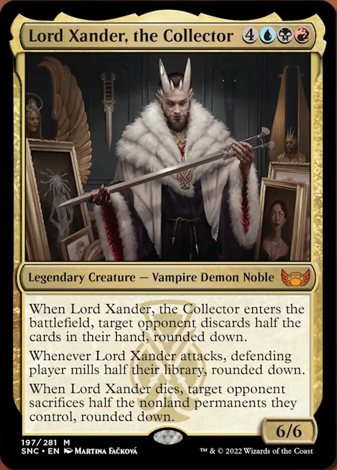 Lord Xander, the Collector [Streets of New Capenna] [Foil]