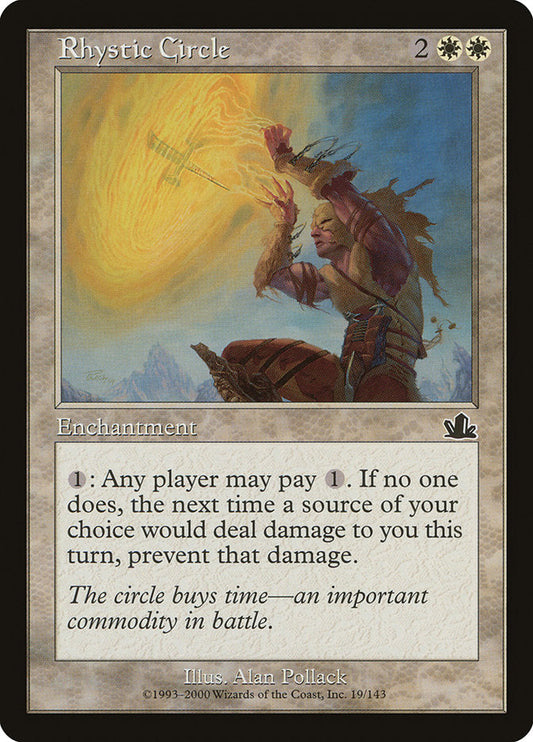 Rhystic Circle [Prophecy] [Foil]
