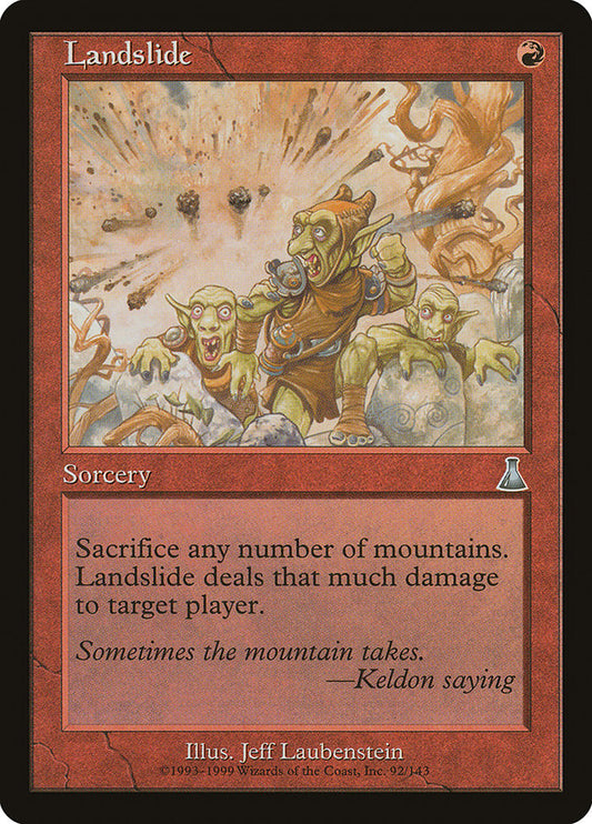Landslide [Urza's Destiny] [Foil]