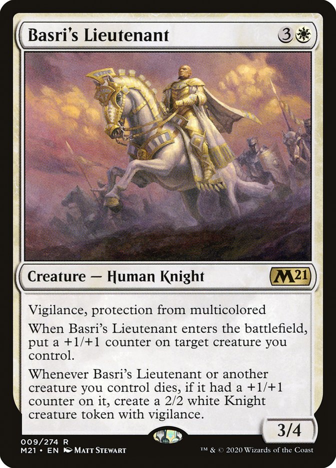 Basri's Lieutenant [Core Set 2021] [Foil]