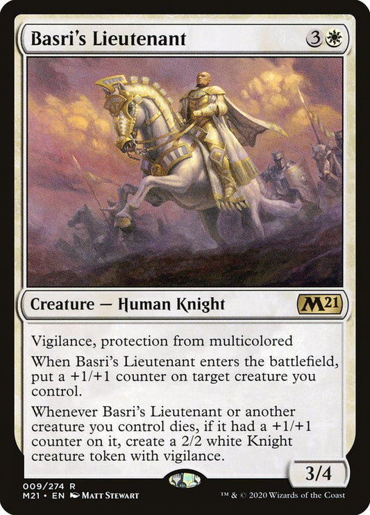 Basri's Lieutenant [Core Set 2021] [Foil]