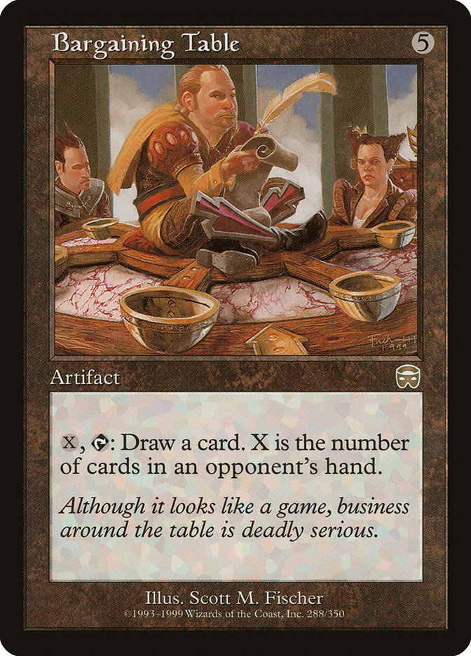 Bargaining Table [Mercadian Masques] [Foil]