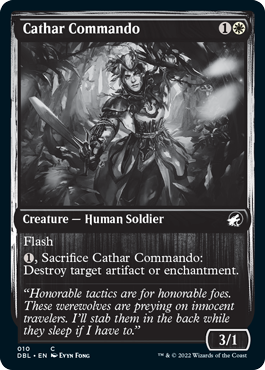 Cathar Commando [Innistrad: Double Feature] [Foil]