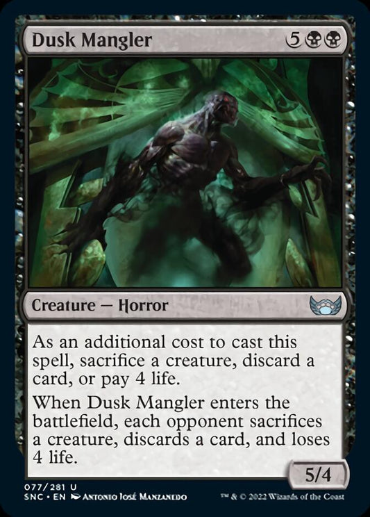 Dusk Mangler [Streets of New Capenna] [Foil]