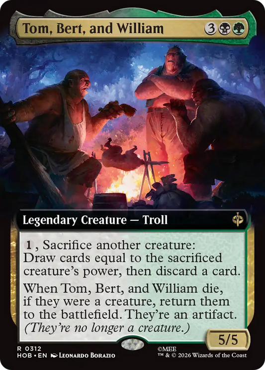 Tom, Bert, and William (Extended Art) [The Hobbit]
