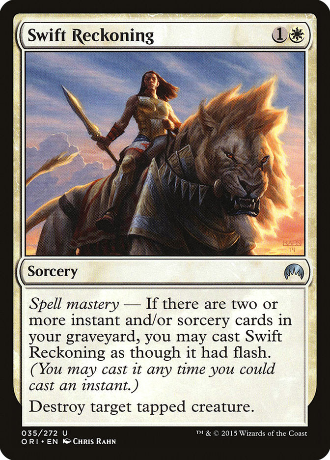 Swift Reckoning [Magic Origins] [Foil]