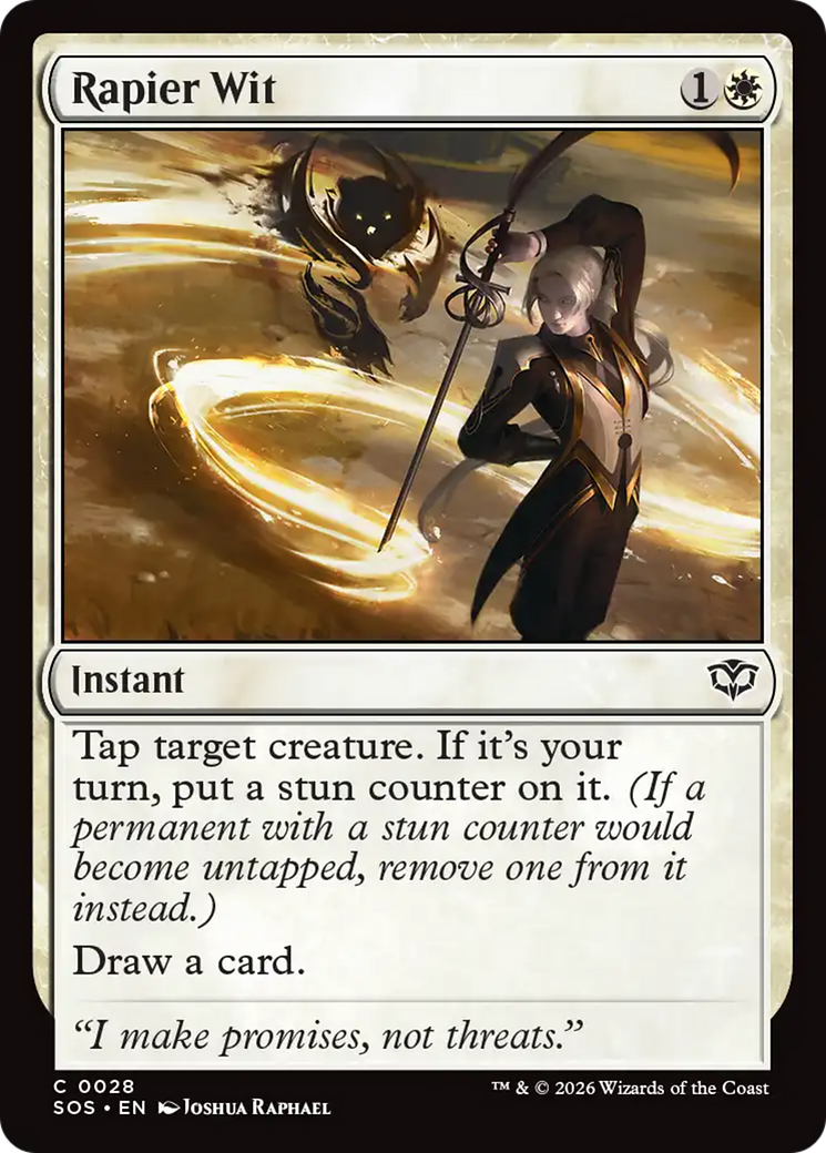 Rapier Wit [Secrets of Strixhaven] [Foil]
