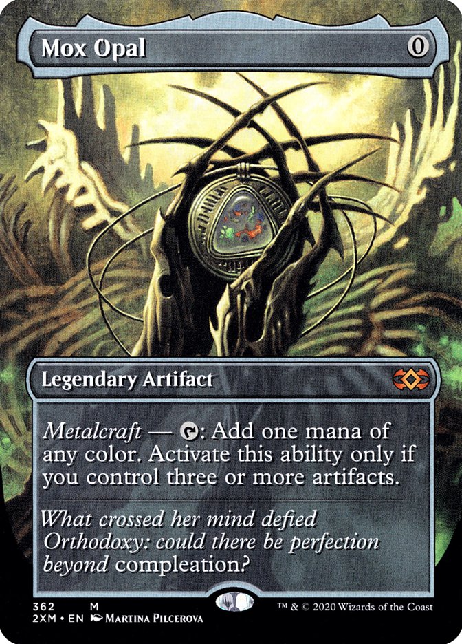 Mox Opal (Toppers) [Double Masters] [Foil]
