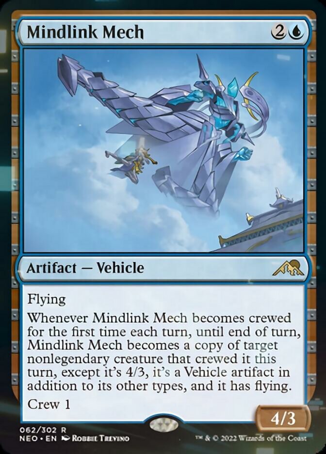 Mindlink Mech [Kamigawa: Neon Dynasty] [Foil]