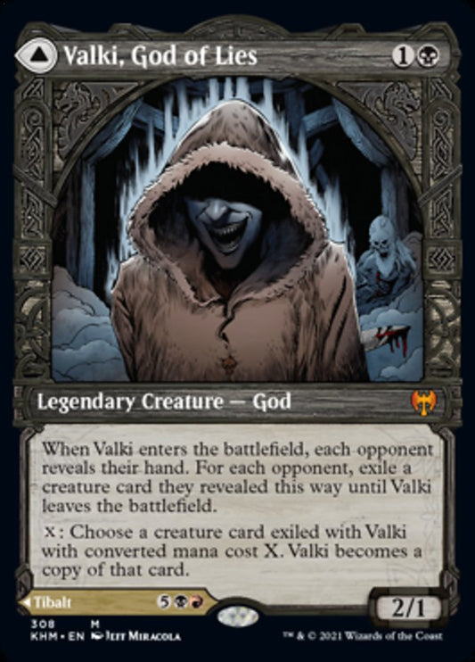 Valki, God of Lies // Tibalt, Cosmic Impostor (Showcase) [Kaldheim] [Foil]