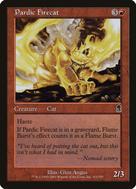 Pardic Firecat [Odyssey] [Foil]
