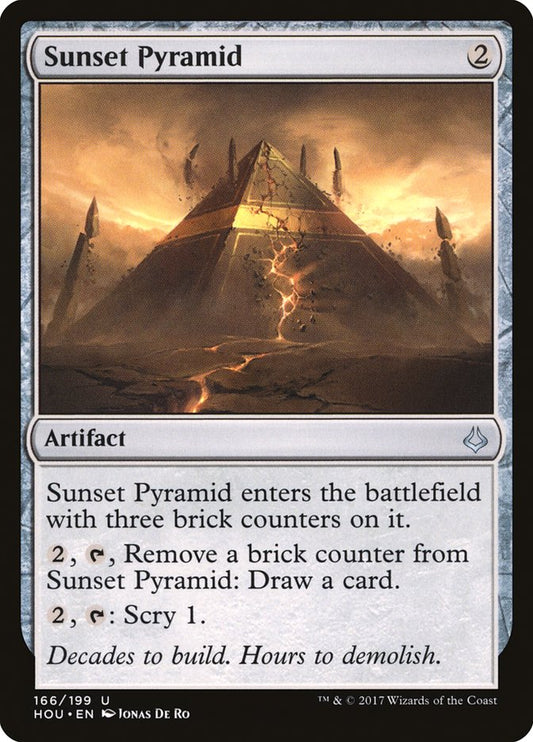 Sunset Pyramid [Hour of Devastation] [Foil]