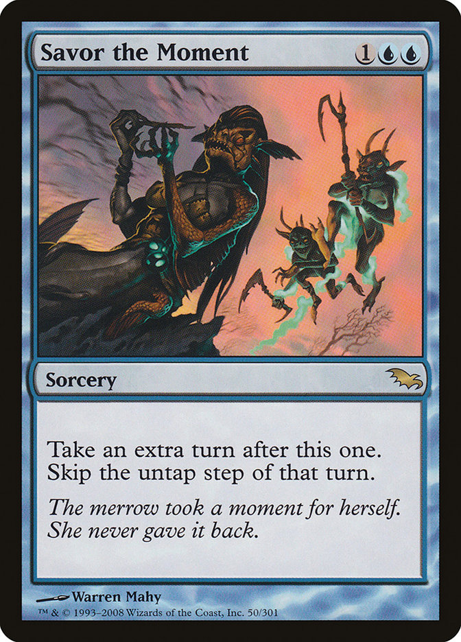 Savor the Moment [Shadowmoor] [Foil]