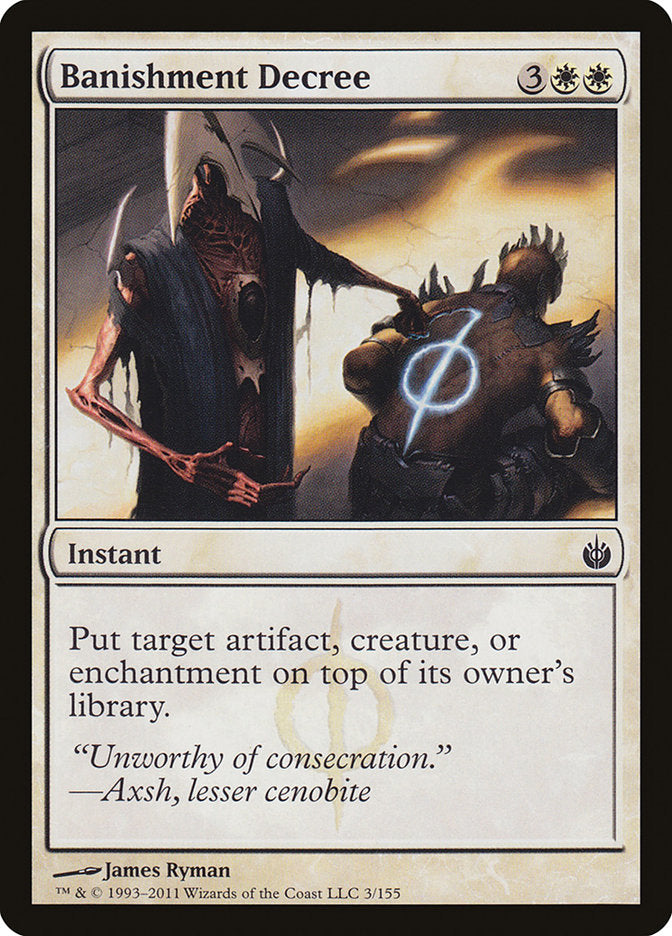 Banishment Decree [Mirrodin Besieged] [Foil]