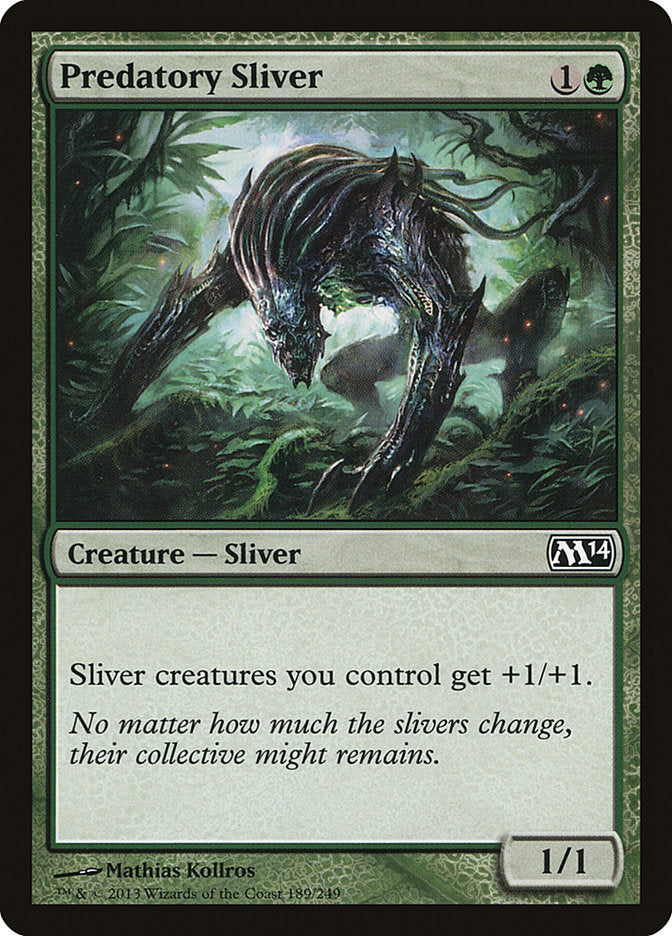 Predatory Sliver [Core Set 2014]