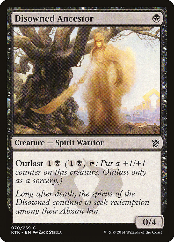 Disowned Ancestor [Khans of Tarkir] [Foil]