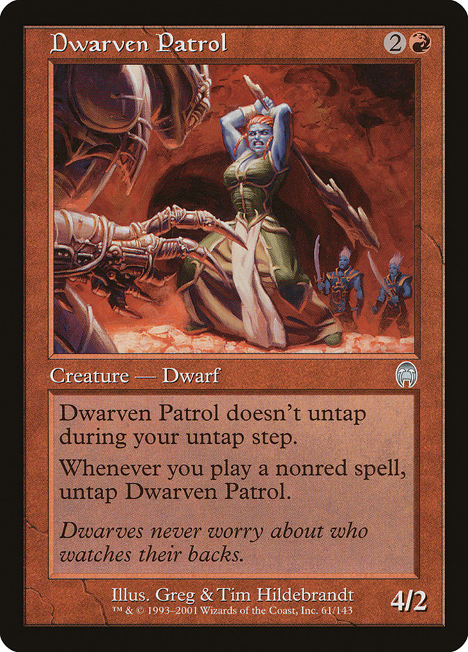 Dwarven Patrol [Apocalypse] [Foil]