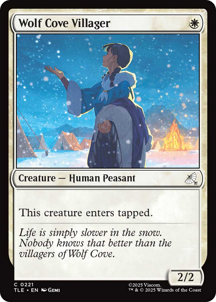 Wolf Cove Villager [Avatar: The Last Airbender: Eternal-Legal] [Foil]