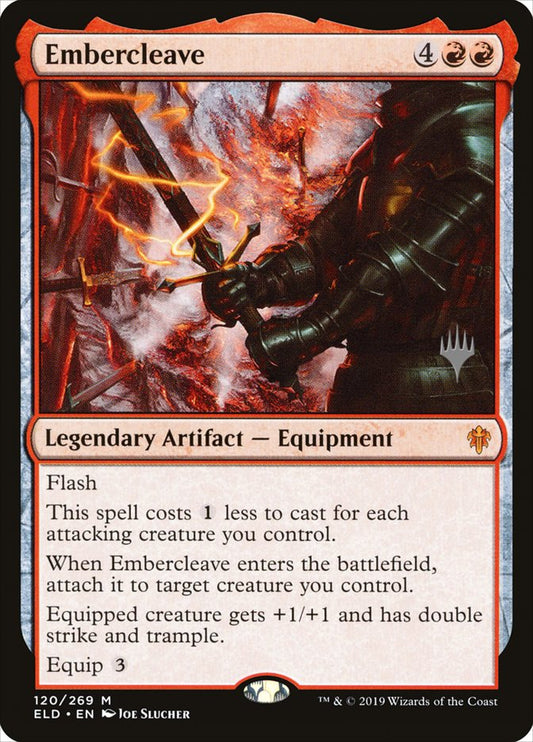Embercleave (Promo Pack) [Throne of Eldraine Promos] [Foil]