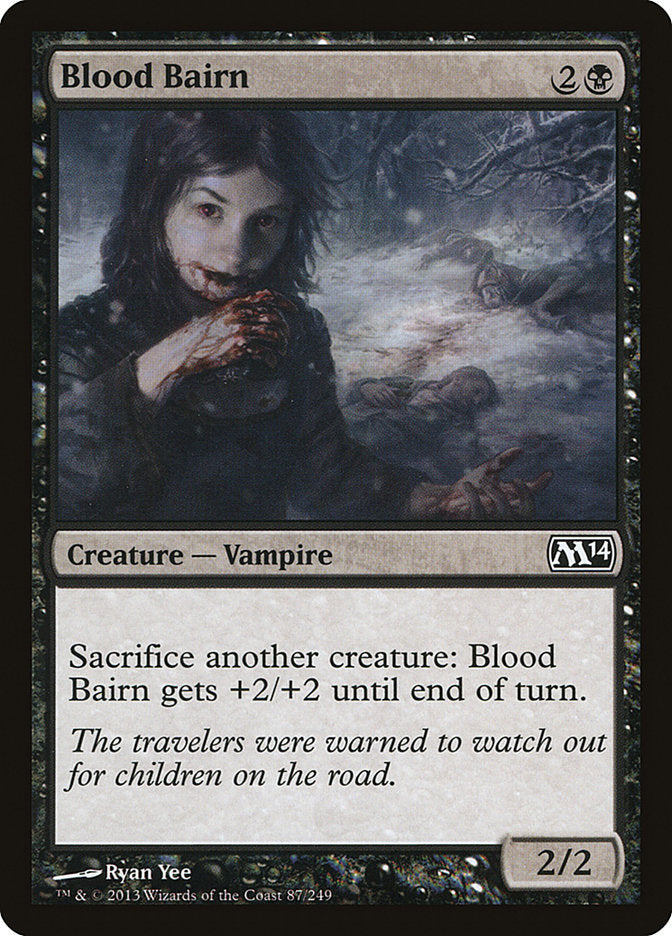 Blood Bairn [Core Set 2014] [Foil]