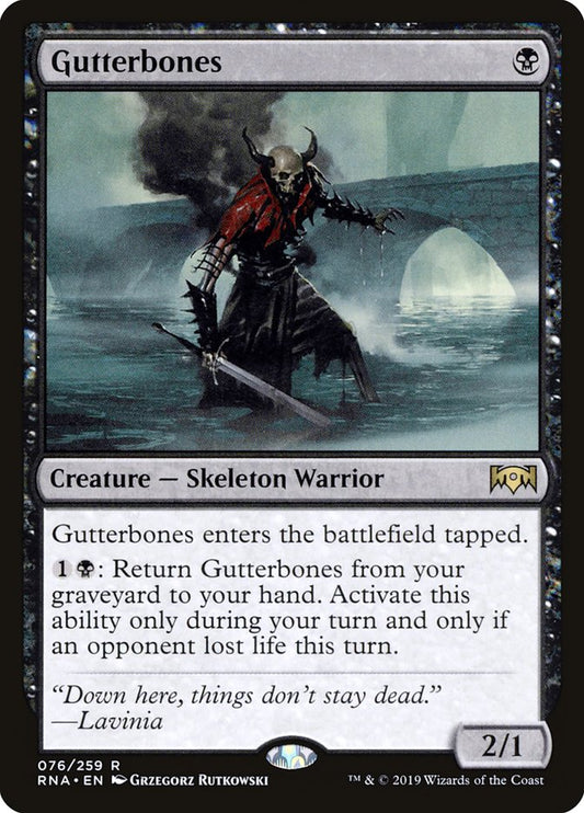 Gutterbones [Ravnica Allegiance] [Foil]