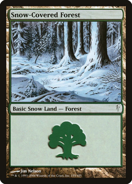Snow-Covered Forest [Coldsnap] [Foil]