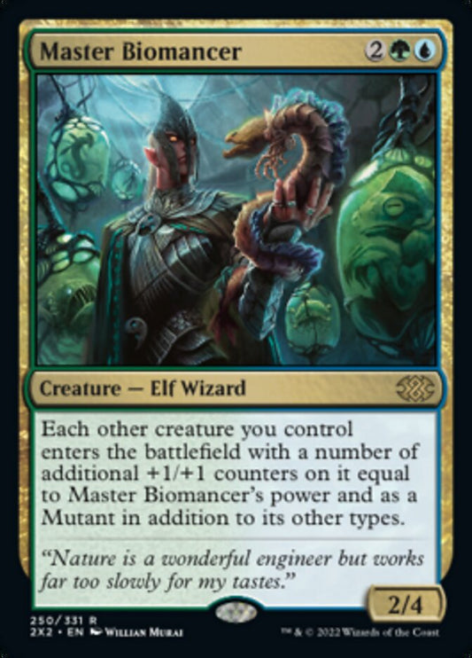Master Biomancer [Double Masters 2022] [Foil]